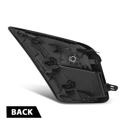 G-PLUS Front Bumper Grille Vent Insert Passenger Right Side Compatible with LX NX300 Base/F Sport/Luxury 2018-2021,Compatible with LX NX300h 2021 5314178030, LX1039135 Gloss Black