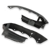 G-PLUS Rear Fiberglass Bumper Fillers Set of 2 Compatible with Cadillac Deville 1980-1992/Fit for Cadillac Fleetwood 1980-1992/Fit Cadillac Brougham 1980-1992 Black