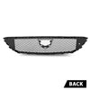 G-PLUS Front Bumper Hood Grille Grill Mesh Compatible with Cadillac CT5 2020-2024 84517549, 84613162, 84934970 Gloss Black