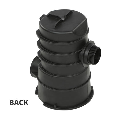 G-PLUS Pool Pump Pot Compatible with the Pentair, Pac Fab, Sta-Rite Dynamo Above Ground Swimming Pool Pump Strainer Black