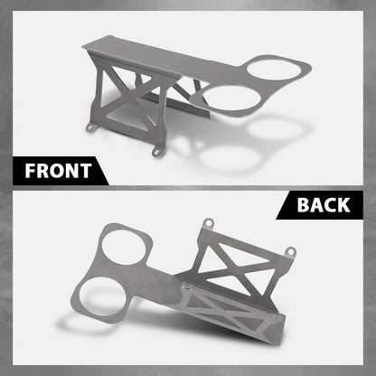 G-PLUS 5" Tall Tunnel Mount Stand Drink Cup Holder Compatible with B&M Ratchet Shifter Mega Shifter TCI