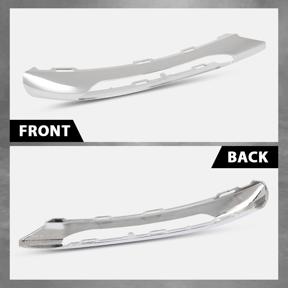 G-PLUS Front Bumper Trim Set Left & Right Compatible with Benz C250 C300 C350 4Matic & Base 2012-2015 2048853074