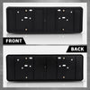 G-PLUS Bumper License Plate Bracket Compatible with Dodge Jeep Chrysler 2013-2021 68213436AC Black