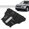 G-PLUS Engine Splash Shield Compatible with Jeep Cherokee 2015 2016 2017 2018 68102261AG CH1228156 Black