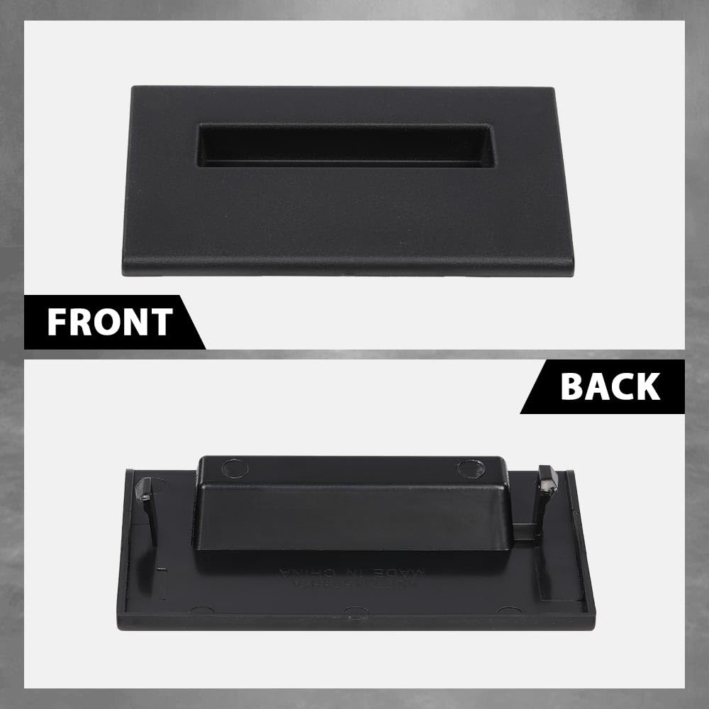 G-PLUS Dash Fuse Panel Cover Compatible with Chevy & GMC Truck 1988-1994/Fit Chevy Blazer GMC Yukon 1992-1994/Fit GMC Yukon Suburban 1992-1994 Black