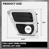 G-PLUS Fog Light Trim Cover Driver Side Compatible with Subaru Forester 2019-2021 57731SJ070