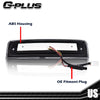 G-PLUS 3D LED Bar Truck Third 3rd Tail X Brake Light Compatible With 2009-2010 Dodge Ram 1500 2011-2017 Ram 1500 2500 3500 55372082AE 55372082AF High Mount Stop light