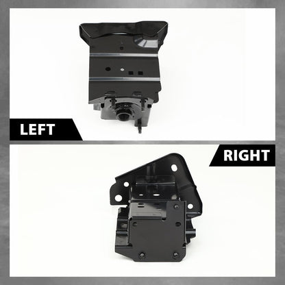 G-PLUS Bumper Bracket Front Left & Right Steel Set Compatible with Nissan Sentra FE+S 2013-2016, Fit Sentra FE+SV 2013-2014, Fit Sentra S, SL, SR, SV 2013-2019