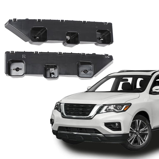 G-PLUS Front Left & Right Side 1pair Bumper Brackets Compatible with Nissan Pathfinder 2013-2019 NI1042107 NI1043107 622273KA1A 622263KA1A