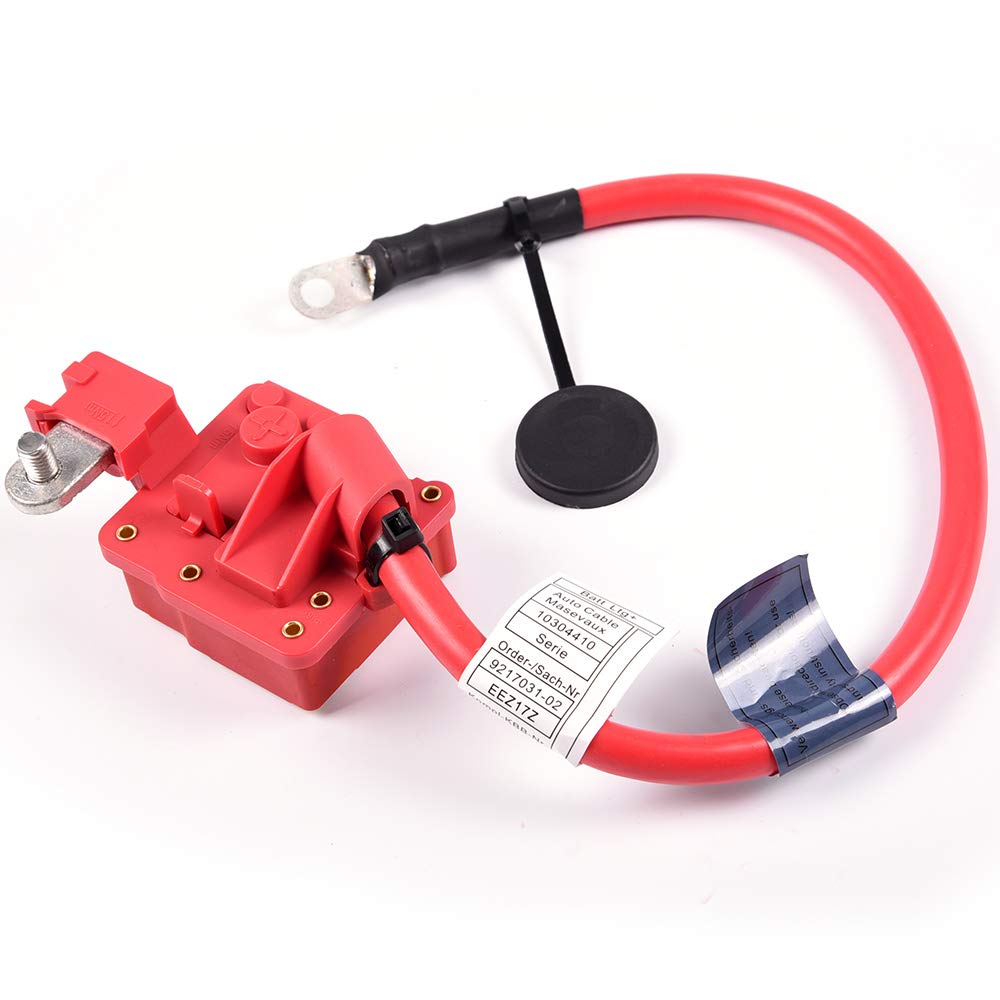 Positive Terminal Battery Blow Off Cable Lead Wire Plus Pole Compatible For BMW E82 E84 E88 E90 E91 E92 X1 M3 325 330 Replaces 61129217031, 61 12 9 217 031