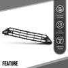 G-PLUS Front Bumper Lower Grille Center Grill Compatible with Volvo XC60 2018-2021 VO1036107, 31425175 Black