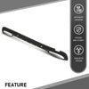 G-PLUS Rear Bumper Valance Compatible with Benz C-Class 2015-2016 2058856238 MB1195107 Black