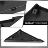 G-PLUS Pair Window Mirror Fender Corner Molding Cap Triangle, Compatible with Ford Focus 2012-2018, LH & RH Side 2PCS, CP9Z16004A, CP9Z16003A