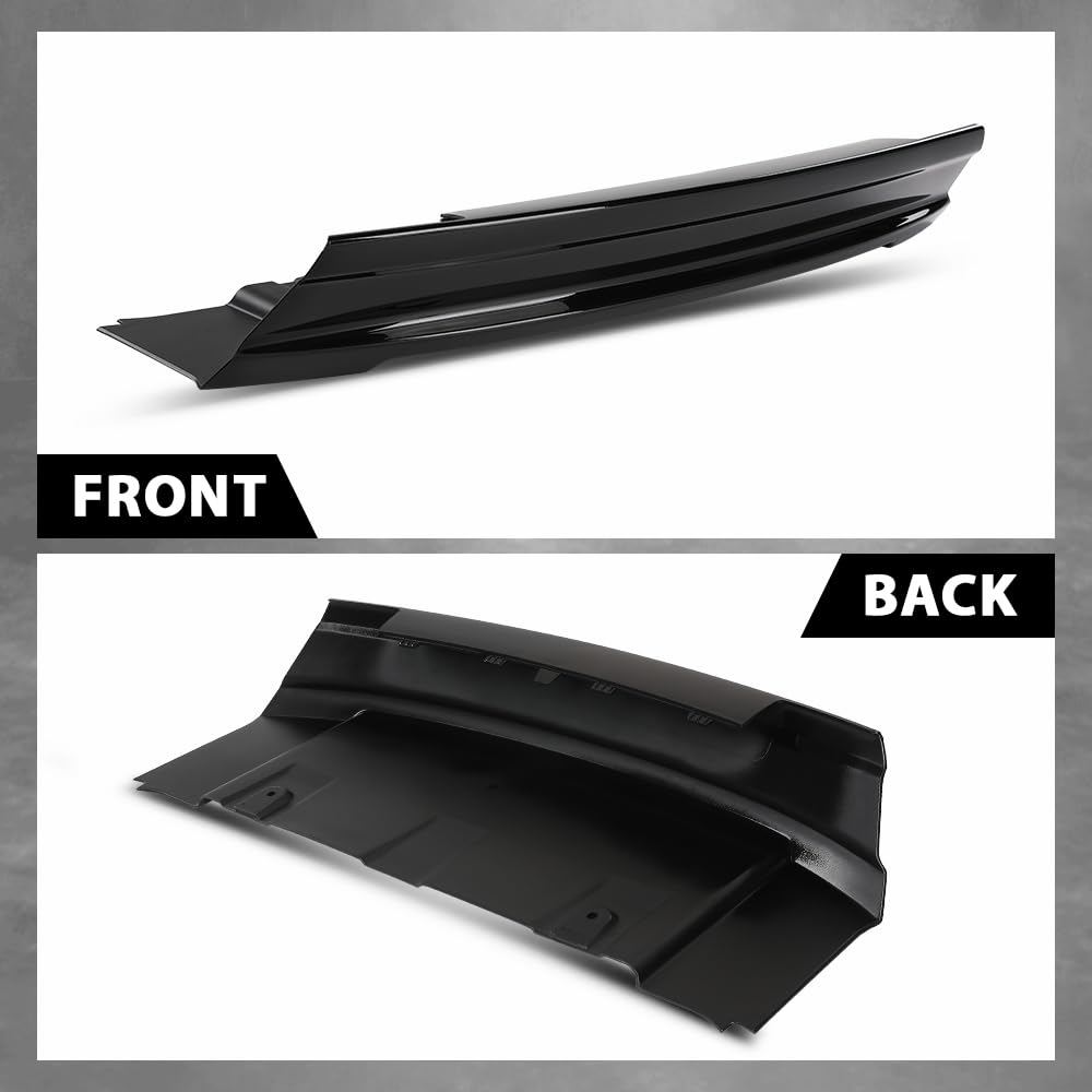 G-PLUS Front Bumper Tow Hook Cover Skid Plate Compatible with Range Rover Evoque 2012-2015