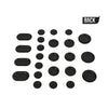 G-PLUS Blend Door Foam Fix Set Compatible with 1998-2012 Beetle (Mk4) 1992-2005 Jetta/Golf (Mk3, Mk4) 1993-2005 Jetta (B4, B5, B5.5) Blend Door Foam Fix 23pcs (Black)