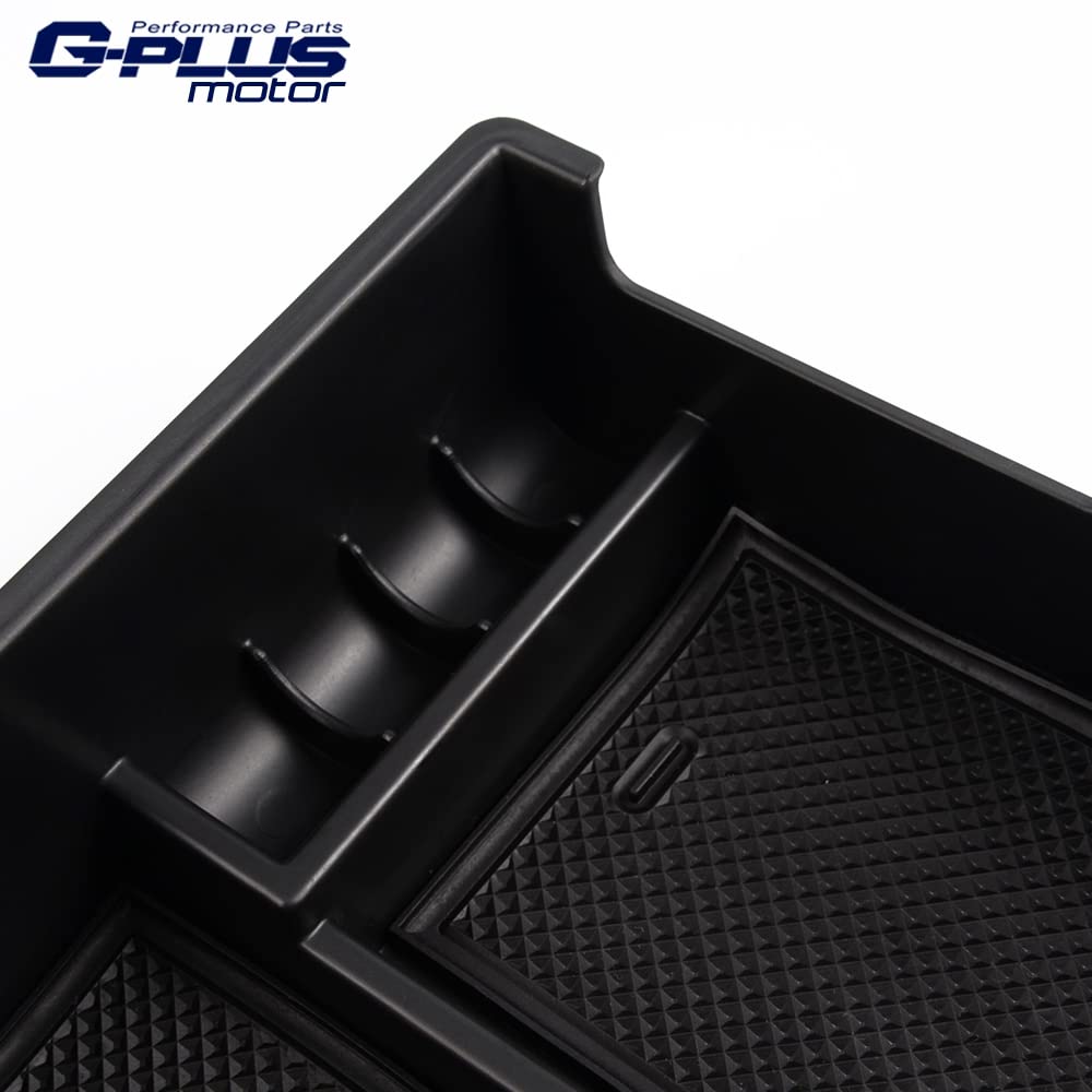 G-PLUS Center Console Organizer Armrest Storage Box Tray Compatible with 2014-2017 Tundra