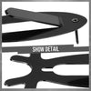 G-PLUS 1 Pack of Wall Hanger Hook European Antler Style Wall Mount Bracket for Hanging Mounting Deer, Antler S, Whitetail Deer, Mule Deer and Many Other Animals Living Room Bedroom Home Decor Black