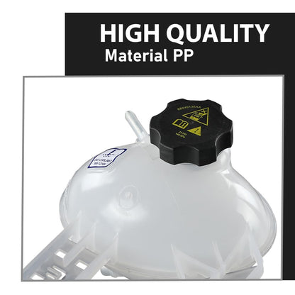 G-PLUS Coolant Overflow-Reservoir Compatible with Fiat 500X 2016-2018,Fit Jeep Compass Renegade 2015-2022 68289857AA