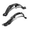 G-PLUS Front Left and Right Fender Liners Set Compatible with Honda Accord(submodel: EX, EX-L, LX, Sport, Touring) 2016-2017 Fit Honda Accord 2017 74100T2AA01, HO1249157, 74150T2AA01, HO1248157 Black
