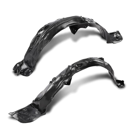G-PLUS Front Left and Right Fender Liners Set Compatible with Honda Accord(submodel: EX, EX-L, LX, Sport, Touring) 2016-2017 Fit Honda Accord 2017 74100T2AA01, HO1249157, 74150T2AA01, HO1248157 Black