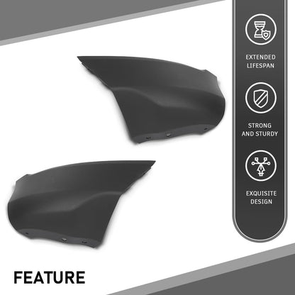 G-PLUS Pair Front Bumper Corner Cover, Compatible with Ford EcoSport 2018-2022, LH Driver & RH Passenger Side 2PCS, FO1017102, FO1016102