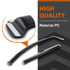 G-PLUS in-Channel Side Window Vent Visor Deflectors Rain Guards Compatible with GMC Terrain 2018-2024 Impact-Resistant PC 4 PCS Smoky
