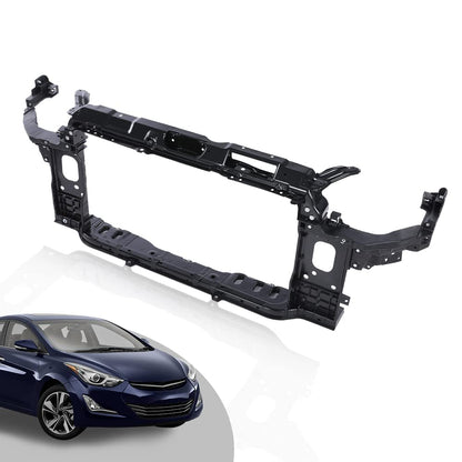 G-PLUS Radiator Support Compatible with 2011 2012 2013 2014 Elantra Sedan Textured Assembly HY1225169, 641013X002, 641013X000