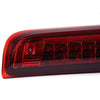 G-PLUS High Mount LED 3rd Brake Light Compatible with Chevy Silverado GMC Sierra 2014 2015 2016 2017 2018 Rear Tail Cargo Lamp Waterproof Chrome Housing Red Lens