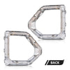 G-PLUS Front Fog Light Outer Bezel Cover Chrome Set Compatible with GMC Sierra 2019 2020 2021 Denali SLT AT4 84176753 84176752 Left&Right
