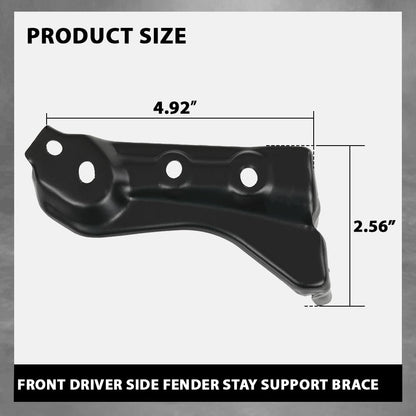 G-PLUS Front Driver Side Fender Stay Support Brace Bracket Compatible with Honda CR-V 2012-2016