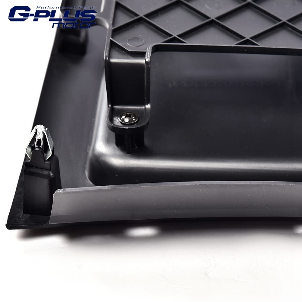 G-PLUS Shifter Console Tray Bezel Compatible with 2011-2017 Dodge Charger,Gear Shift Indicator Bezel 1RN52AAAAC Black