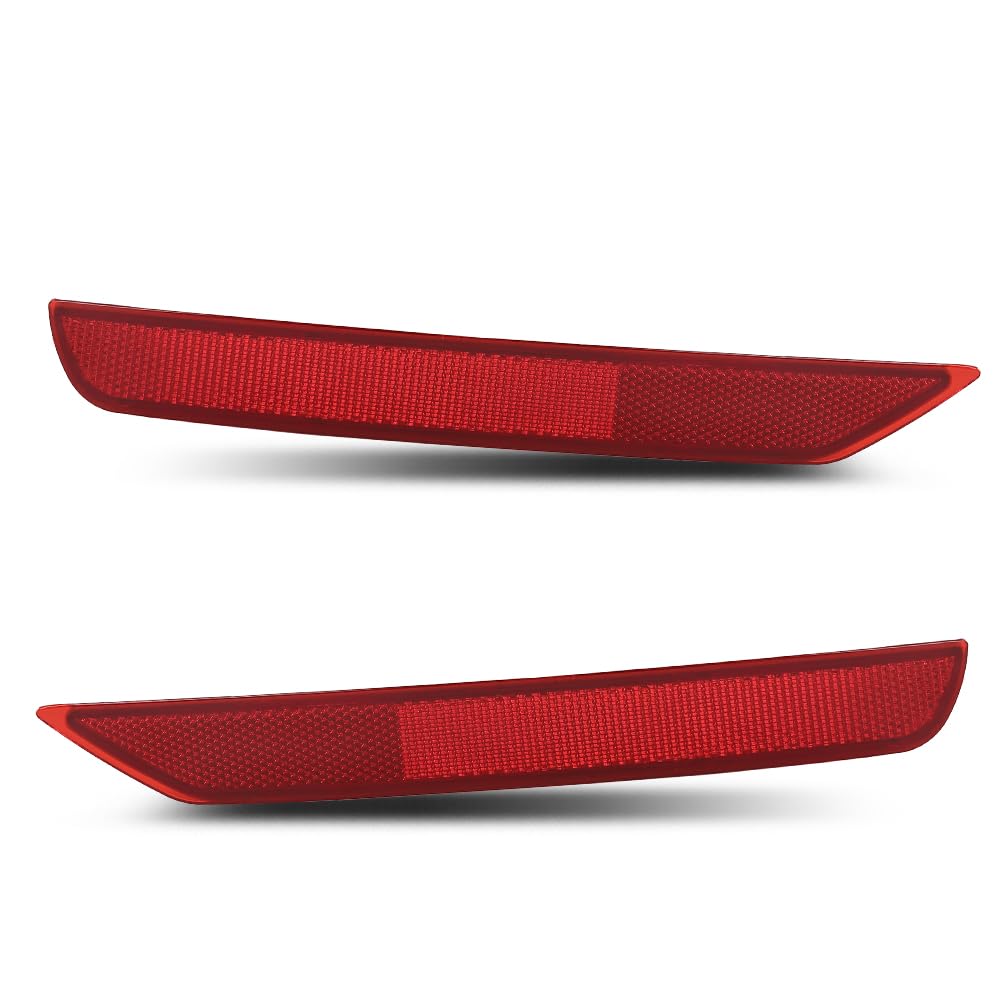 G-PLUS Rear Bumper Reflector Lamp Compatible with Subaru Forester 2.0L 2.5L 2009-2018 84281SC000, 84281SC010