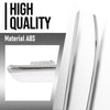 G-PLUS Bumper Trim Rear Compatible with Benz C230 (submodel: 4Matic, Base) 2008 2009, Fit Benz C300 Base 2008 2009 2010,2048851021, 2048850921 Silver