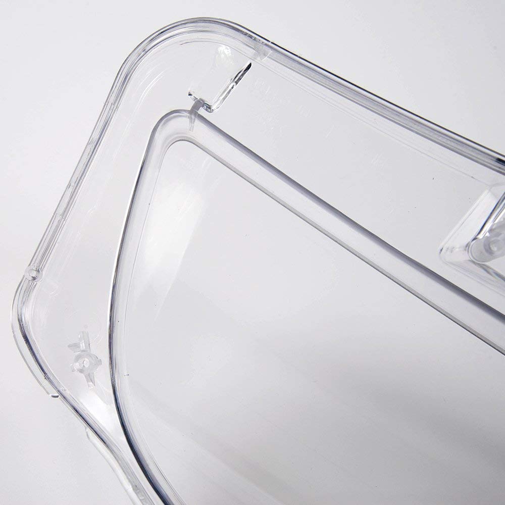 G-PLUS Left & Right Side Headlight Clear Lens Cover Replacement Lampshade Shell Compatible for BMW F10 F18 5-Series 520i 523i 525i 530i 535i 2010 2011 2012 2013 2014