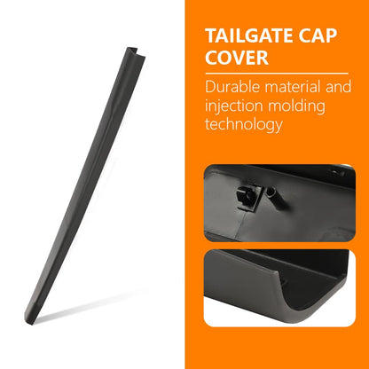 G-PLUS Tailgate Protector Spoiler Top Cap Molding Cover Compatible with Ford 2008-2016 F250 F350 F450 Super Duty Models only