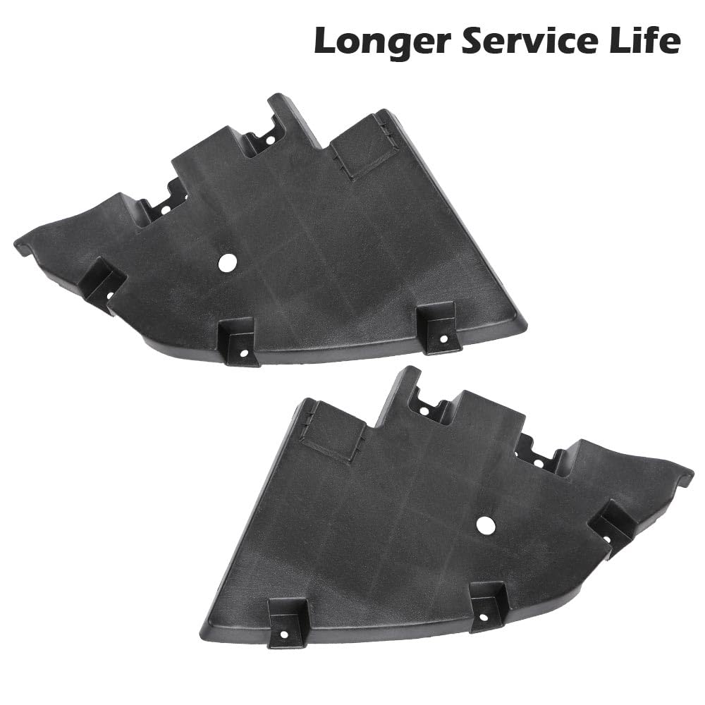 G-PLUS Bumper Filler Compatible with GMC Yukon 2015-2020/ Fit Yukon XL 2015-2020 Front Driver and Passenger Side Bumper Trims Molding Step Pads 22936429 GM1089185 22936428 GM1088185