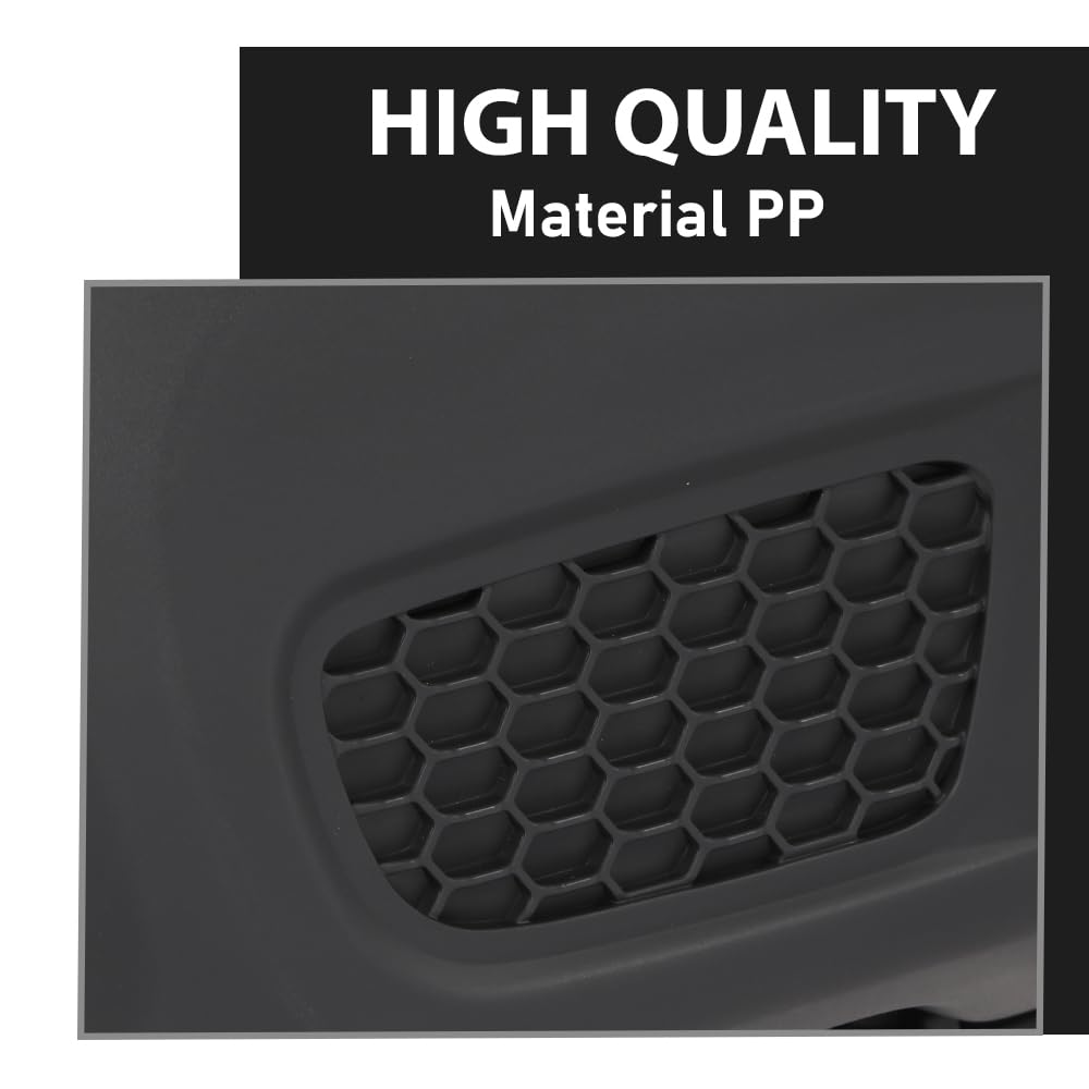 G-PLUS Rear Bumper Cover Fascia Compatible with Jeep Renegade Limited 2015-2018, Fit Models with Blind Spot Sensor and Parking Aid Sensor, 6AE88LXHAA, CH1100A42