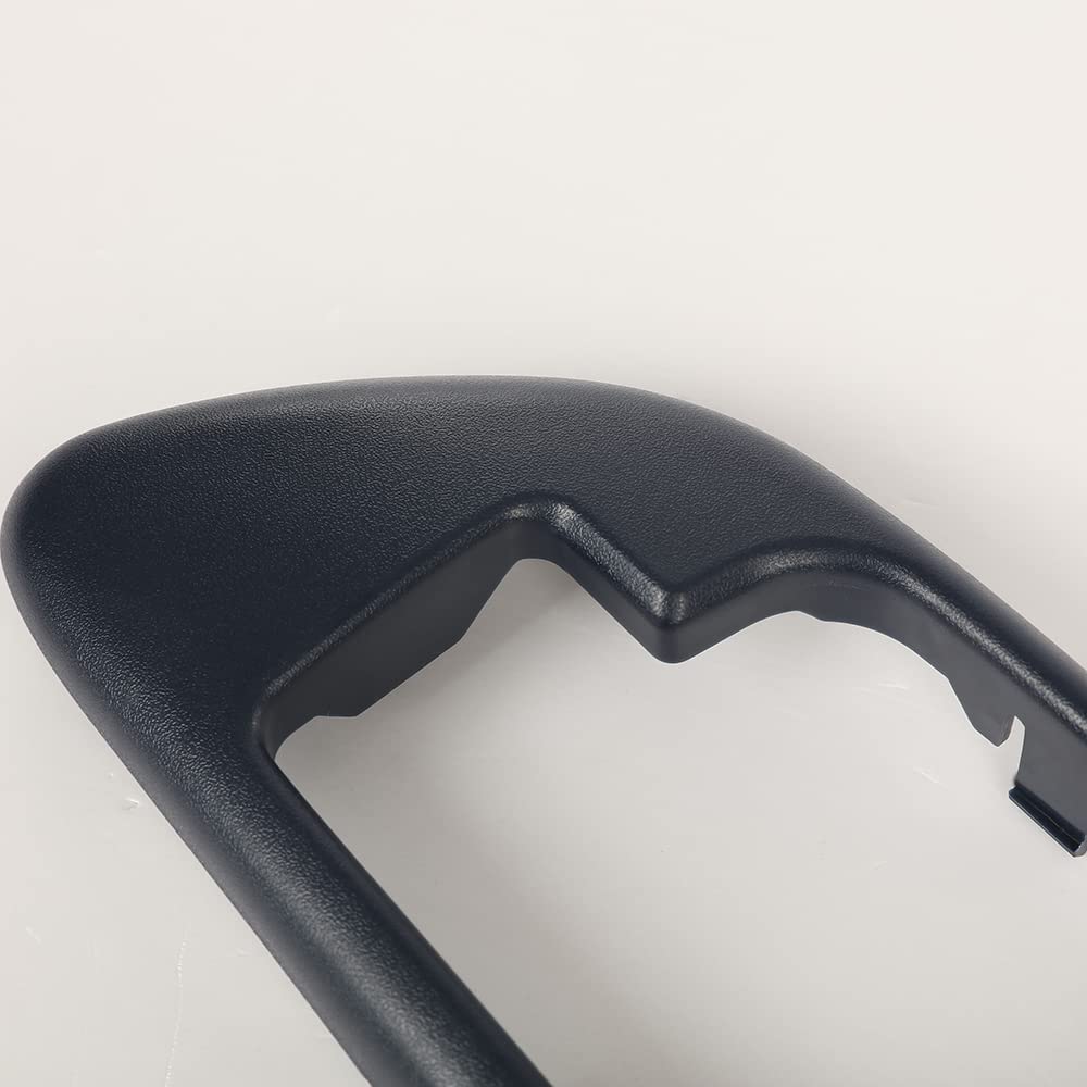 G-PLUS Interior Door Handle Trim Bezel 2pcs Compatible with 1995-2002 Chevy C3500 Truck 1995-2000 GMC C2500 Truck 1995-1999 GMC Suburban K1500 15708081 15708082