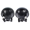 G-PLUS Front Bumper Fog Lights Compatible With 2007-2013 GMC Sierra 1500 2500HD 3500HD Pickup,Driving Fog Lamps w/Bulb Driver & Passenger Pair Smoky Lens