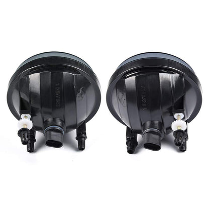 G-PLUS Front Bumper Fog Lights Compatible With 2007-2013 GMC Sierra 1500 2500HD 3500HD Pickup,Driving Fog Lamps w/Bulb Driver & Passenger Pair Smoky Lens