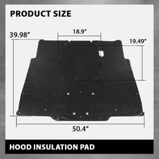 G-PLUS Hood Insulation Pad for Chevy Camaro 1980-1981 Product Details