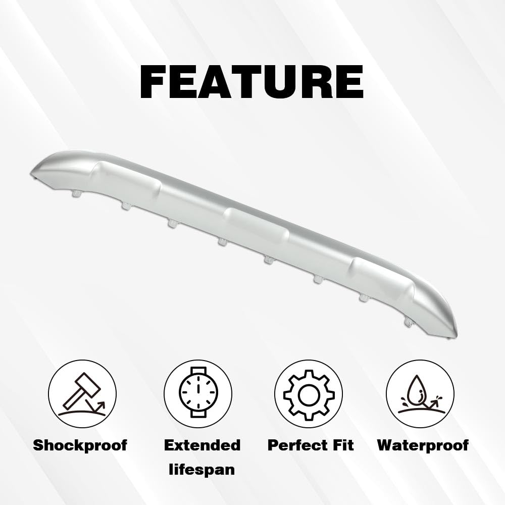G-PLUS Front Lower Valance Skid Plate Board Guard Silver Compatible with Toyota Rav4 2019-2023 527110R080B0 TO1095212