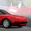G-PLUS GPLUS Front Bumper Signal Lights Compatible With 1990-1997 Mazda MX-5 Miata,Driver & Passenger Side Bumper Mounted Marker Signal Parking Light (Smoky lens Chrome Housing Amber Reflector)