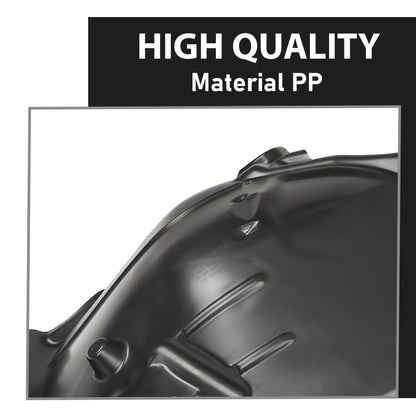 G-PLUS Rear Right Fender Liner Inner Assembly, Compatible with 2015-2017 Benz C300/ 2017 C43 AMG/ 2016-2017 Benz C63, Passenger Side, 205691280064, MB1249192