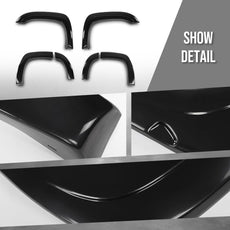 G-PLUS Fender Flares 4PCS for Chevy Tahoe 2007-2014 Black Product Image