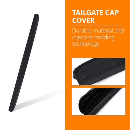 G-PLUS Tailgate Cap Top Protector Cover Molding Trim Compatible with 2003-2006 Chevy Silverado 1500/2007 Silverado 1500 Classic Replacement for GM1909104, 15932249