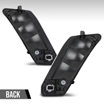 G-PLUS DRL Daytime Running Lights Pair LED Left & Right Compatible with Volvo XC60 2010-2013 31290873, 31290874 White