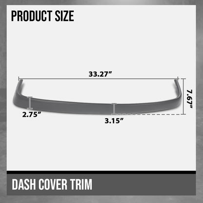 G-PLUS Truck Top Dash Pad Trim Bezel Compatible with Toyota Pickup T3000 1989 1990 1991 1992 1993 1994 1995
