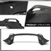G-PLUS Rear Lower Bumper Cover Fascia Compatible with Jeep Cherokee 2019-2023, Fit Models with Advanced Park Assist System, 68407957AA, CH1100A49, Black