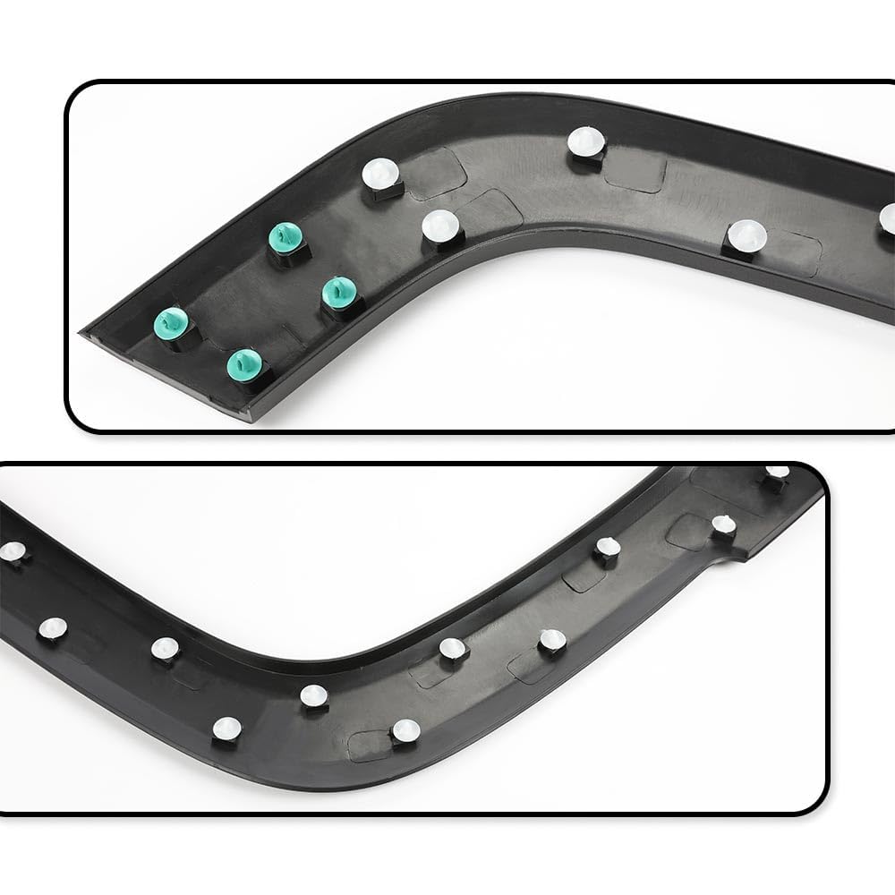 G-PLUS Front Right Wheel Arch Fender Flare Compatible with Jeep Renegade 2015-2021 Textured Passenger Side Fender Molding Trim